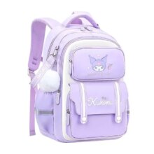 Sanrio Anime Kuromi Print Kawaii Backpack Sanrio Anime Kuromi Print Kawaii Backpack
