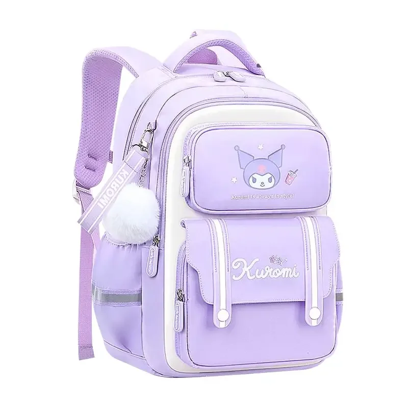 Sanrio Anime Kuromi Print Kawaii Backpack Sanrio Anime Kuromi Print Kawaii Backpack