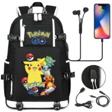 Kawaii Pokemon GO USB Backpack Kawaii Pokemon GO USB Backpack