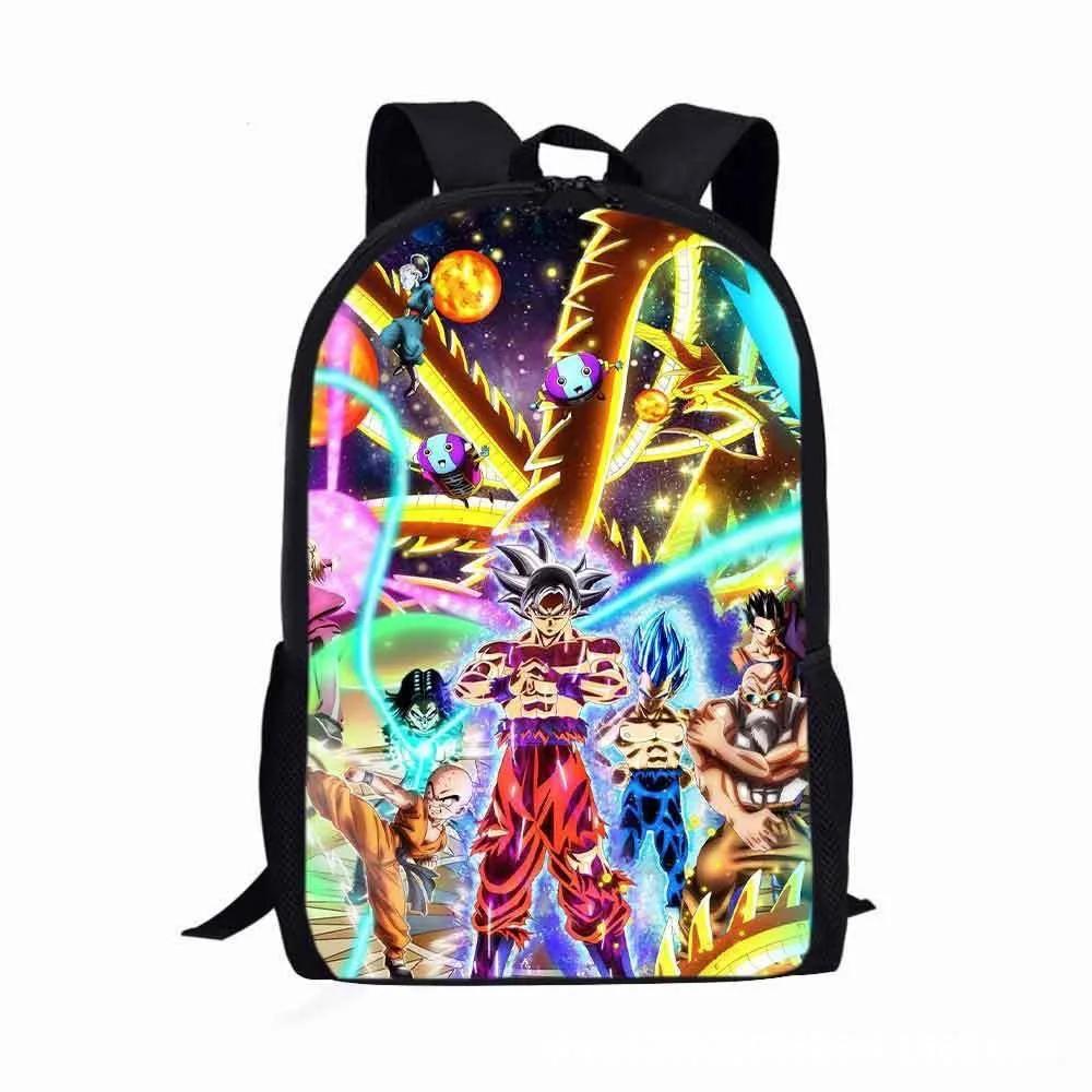 Kawaii Anime Dragon Ball Character Student Backpack