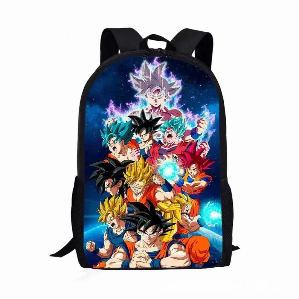 Anime Kawaii Dragon Ball Character Student Backpack