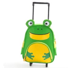 Kawaii Cartoon Frog Trolley Backpack Kawaii Cartoon Frog Trolley Backpack