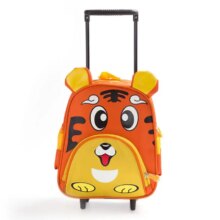 Kawaii Cartoon Tiger Trolley Backpack Kawaii Cartoon Tiger Trolley Backpack