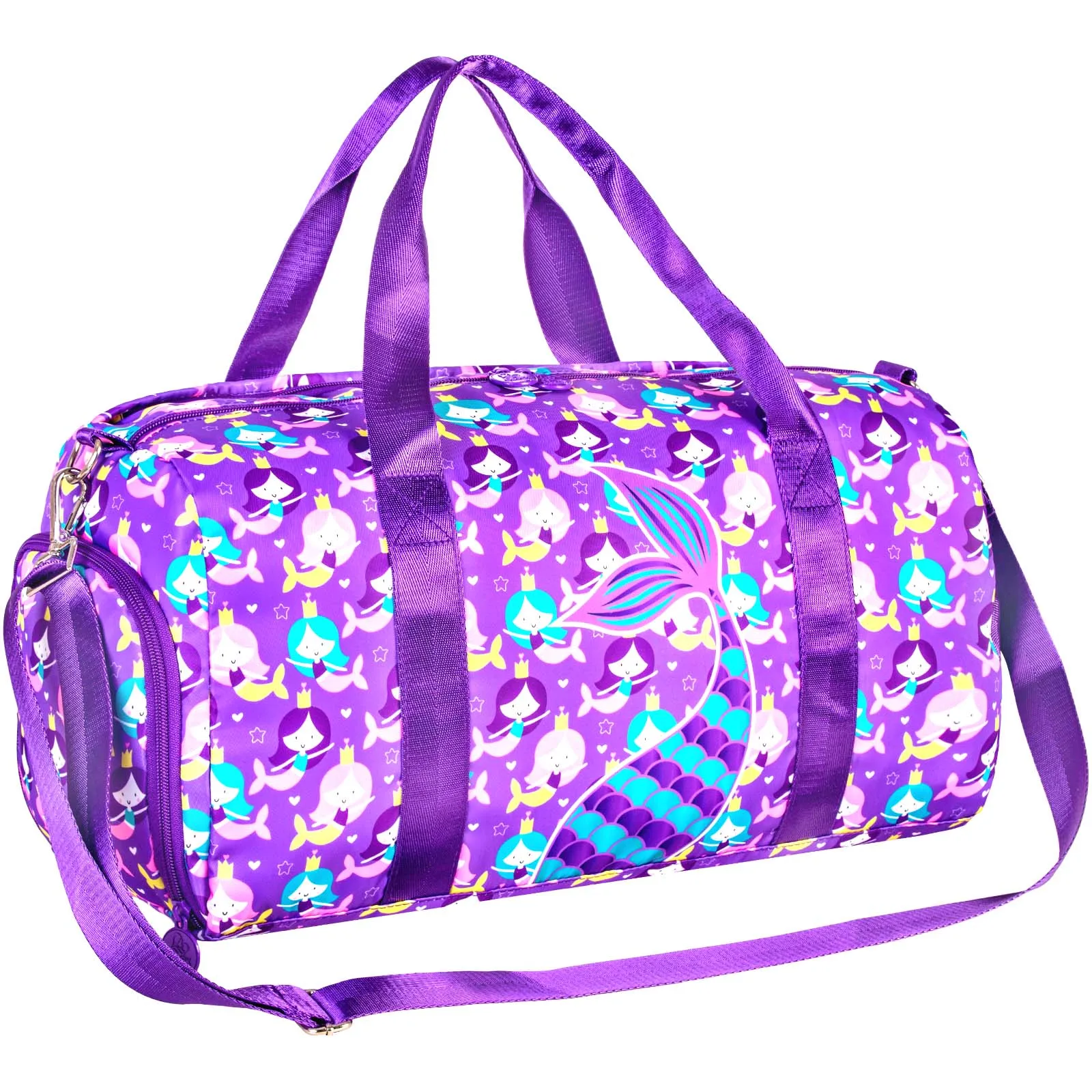 Mermaid Printed Kawaii Travel Bag