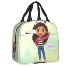 Gabby’s Dollhouse Gabby Kawaii Insulated Waterproof Lunch Bag Gabby's Dollhouse Gabby Kawaii Insulated Waterproof Lunch Bag