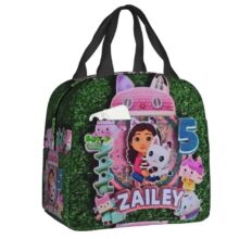 Gabby’s Dollhouse Zailey Kawaii Waterproof Lunch Bag Gabby's Dollhouse Zailey Kawaii Waterproof Lunch Bag