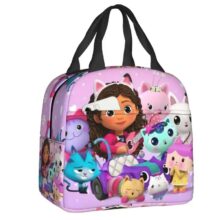 Gabby’s Dollhouse Waterproof Kawaii Lunch Bag Gabby's Dollhouse Waterproof Kawaii Lunch Bag