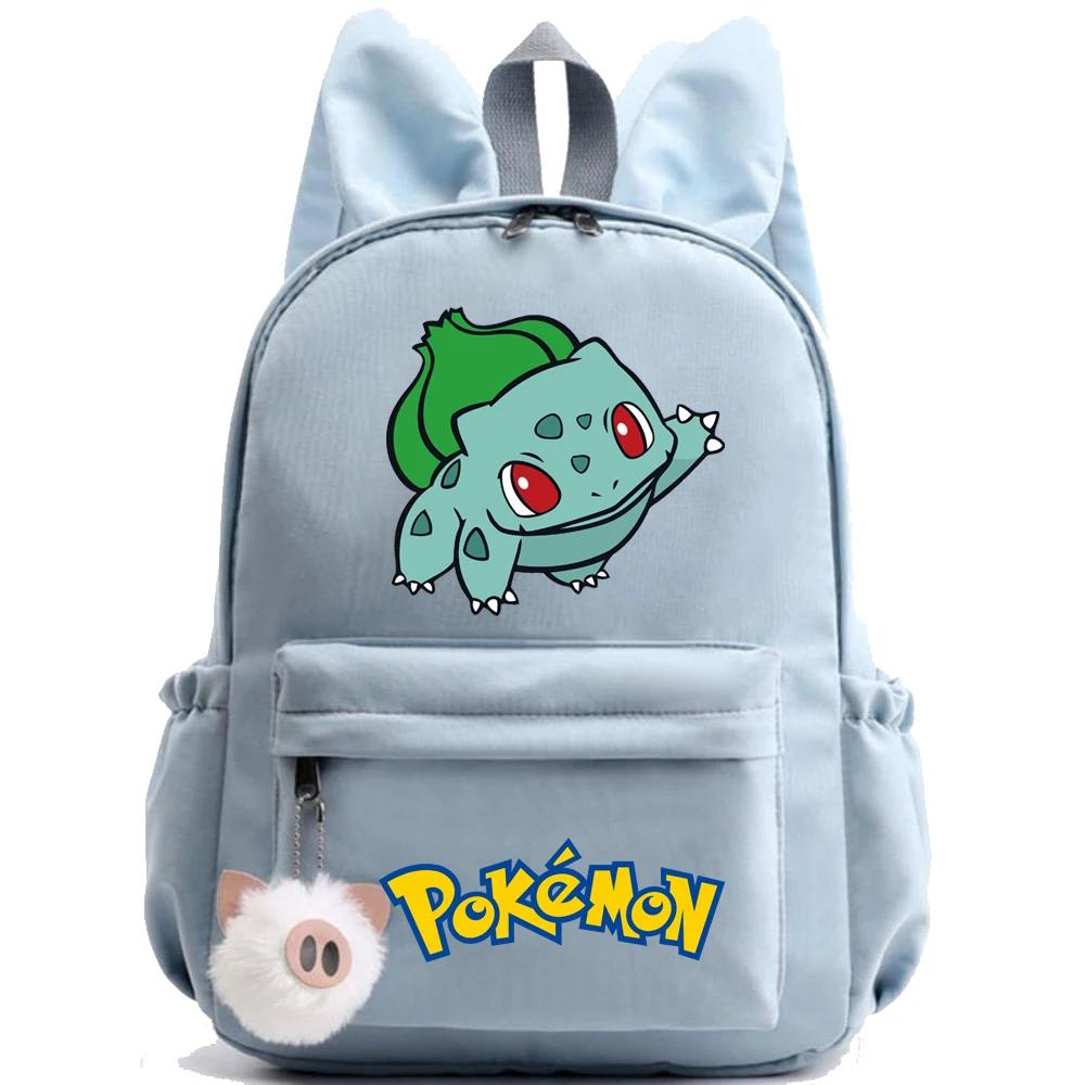 Pokemon Bulbasaur Kawaii Backpack Pokemon Bulbasaur Kawaii Backpack