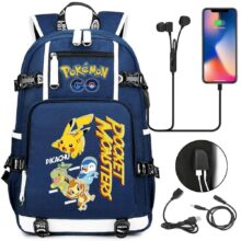 Pokemon Pikachu Kawaii USB Backpack (Copy) Pokemon Pikachu Kawaii USB Backpack (Copy)
