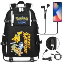 Pokemon Pikachu Kawaii USB Backpack (Copy) Pokemon Pikachu Kawaii USB Backpack (Copy)