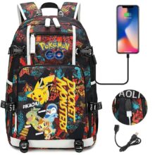 Pokemon Pikachu Kawaii USB Backpack (Copy) Pokemon Pikachu Kawaii USB Backpack (Copy)