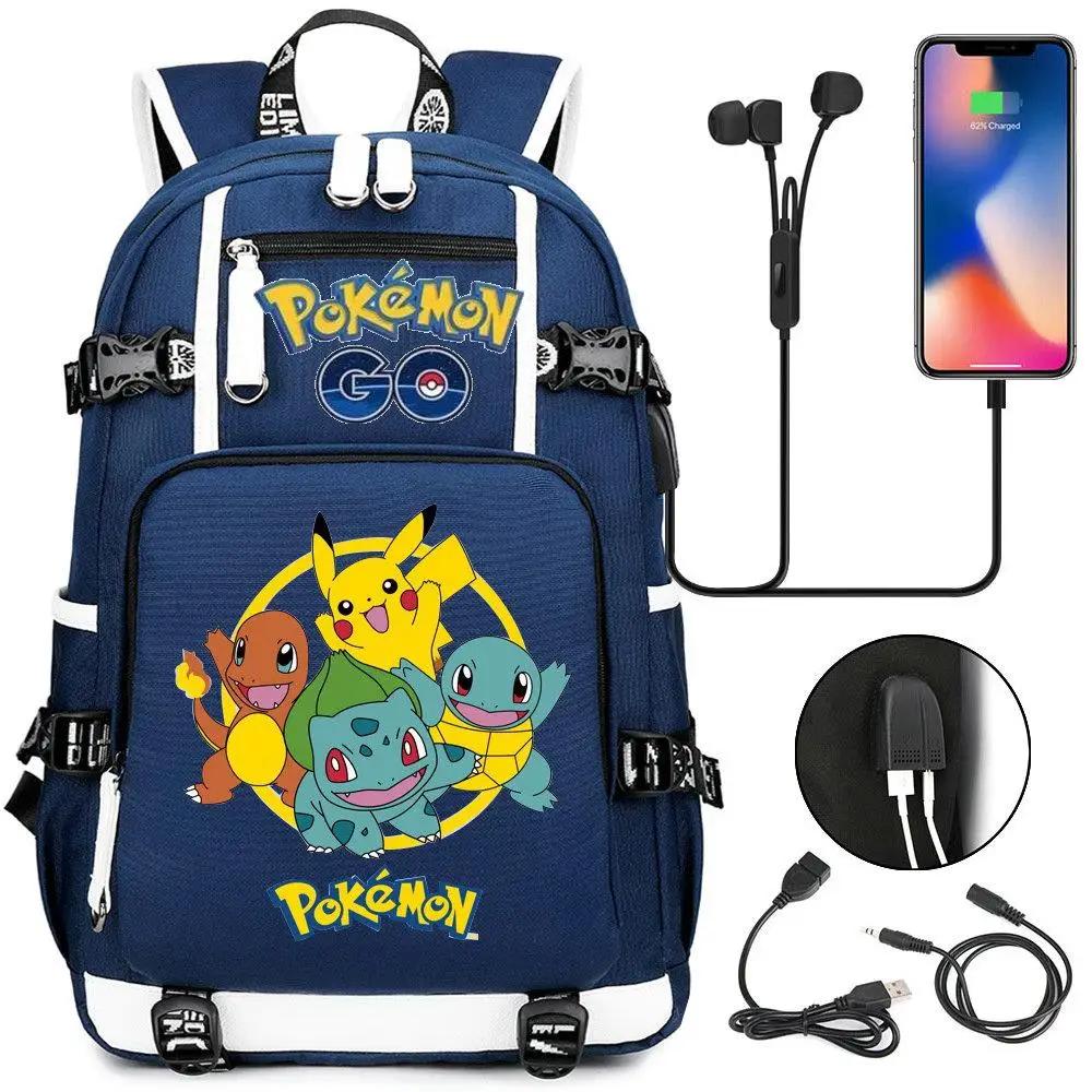 Pokemon GO USB Kawaii Backpack
