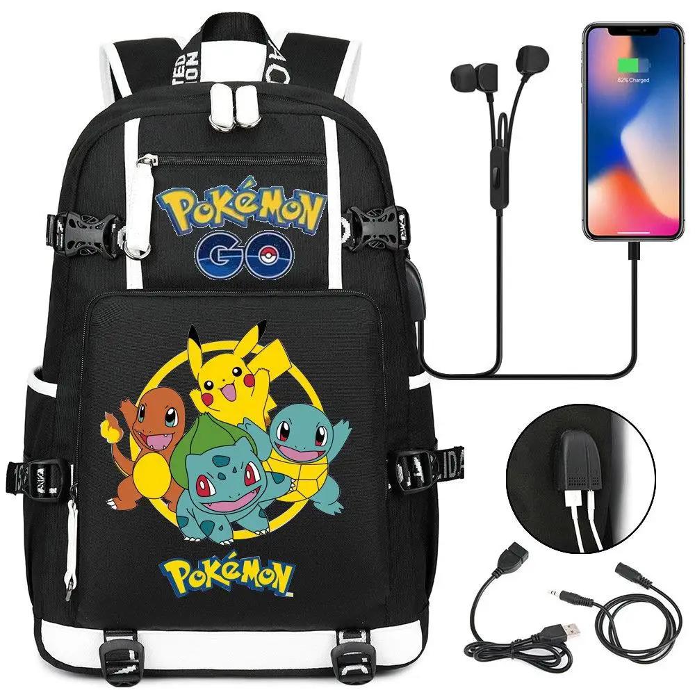 Pokemon GO USB Kawaii Backpack