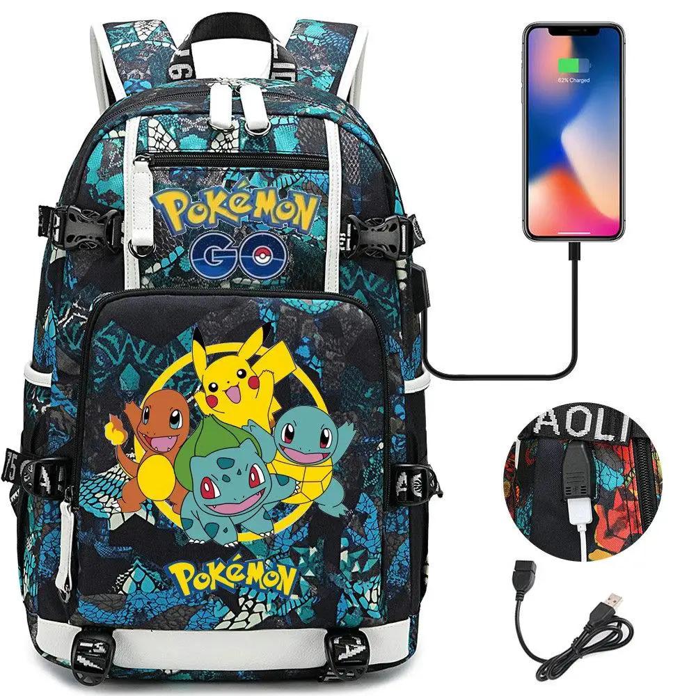 Pokemon GO USB Kawaii Backpack