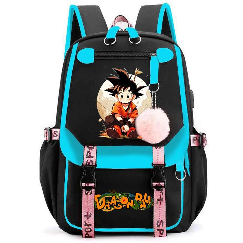 Kawaii Anime Dragon Ball Waterproof Backpack