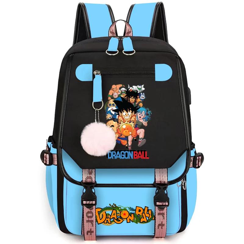 Kawaii Dragon Ball Anime Waterproof Backpack