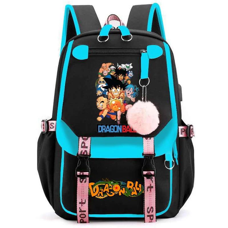 Kawaii Dragon Ball Anime Waterproof Backpack
