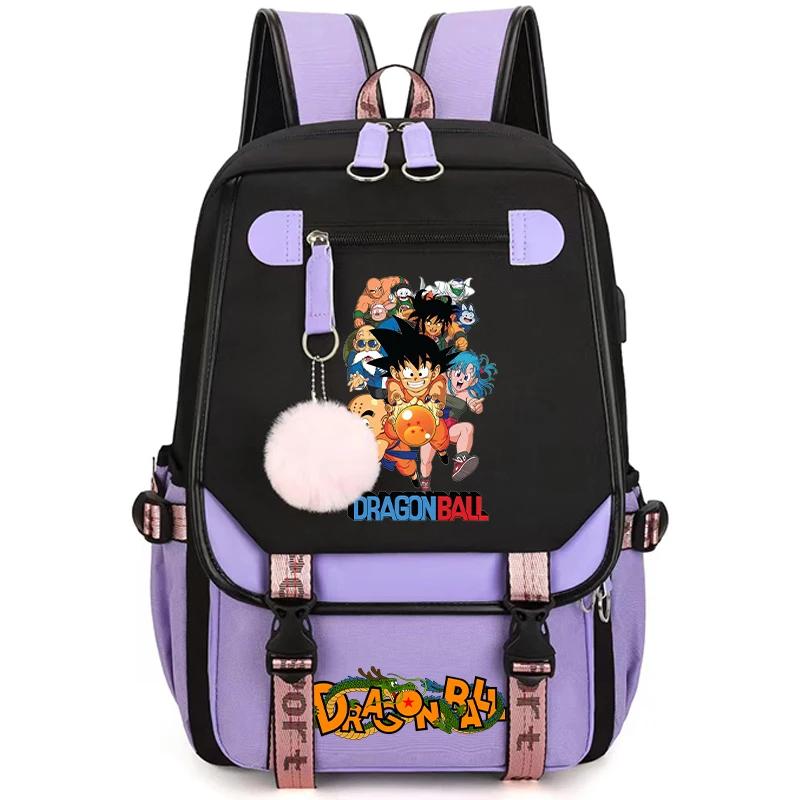 Kawaii Dragon Ball Anime Waterproof Backpack