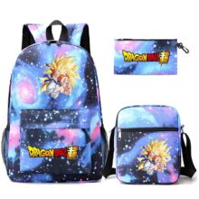 3Pcs/set Dragon Ball Printed Kawaii Backpack (Copy) 3Pcs/set Dragon Ball Printed Kawaii Backpack (Copy)