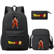 3Pcs/set Dragon Ball Printed Kawaii Backpack (Copy) 3Pcs/set Dragon Ball Printed Kawaii Backpack (Copy)