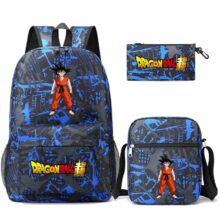 3Pcs/set Dragon Ball Printed Kawaii Backpack (Copy) 3Pcs/set Dragon Ball Printed Kawaii Backpack (Copy)