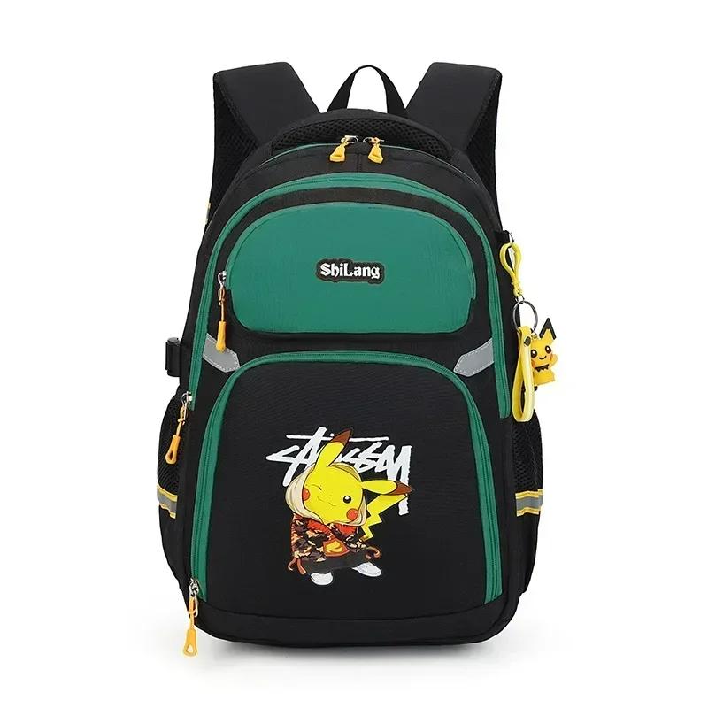 Cartoon Kawaii Pokemon Pikachu Schoolbag