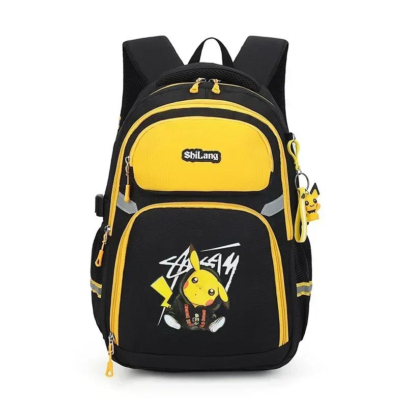 Cartoon Kawaii Pokemon Pikachu Schoolbag