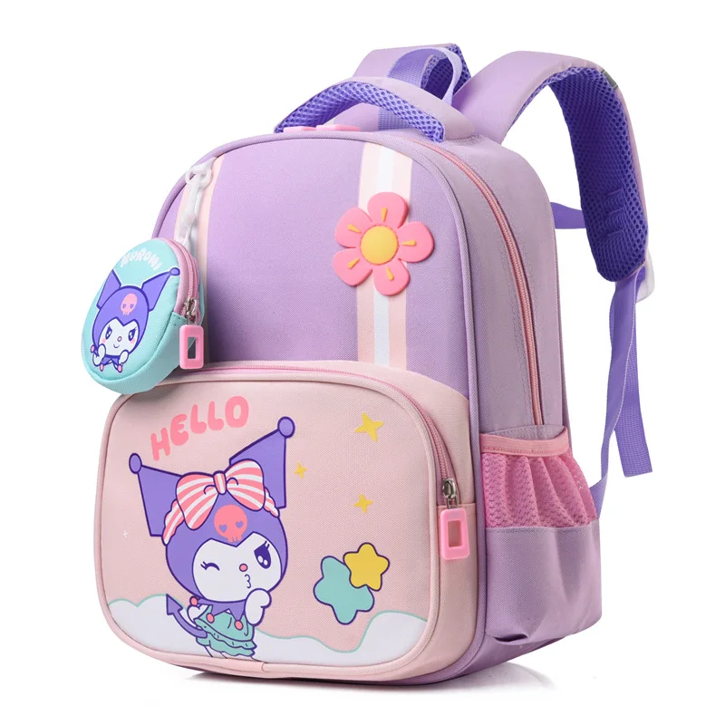 Sanrio Kuromi Kawaii Lightweight Backpack 