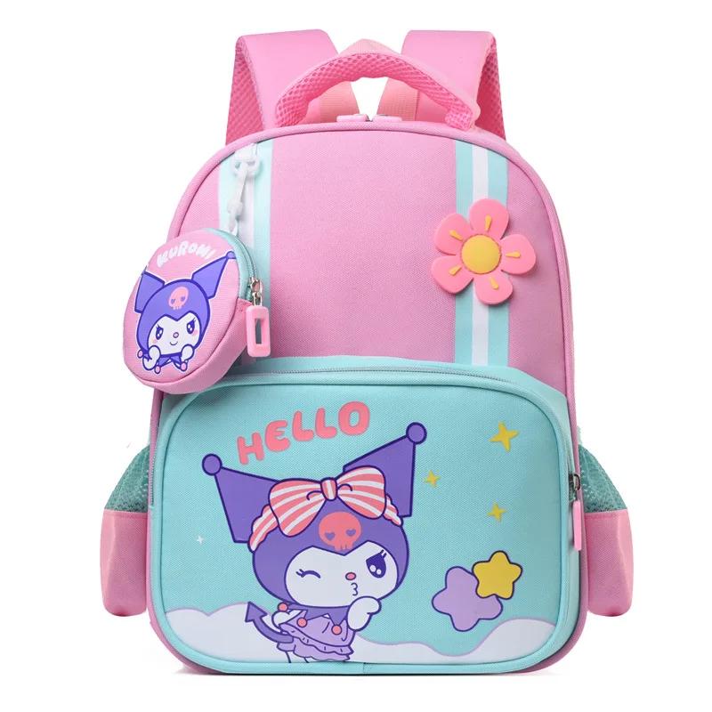 Sanrio Kuromi Kawaii Lightweight Backpack 
