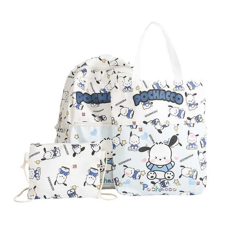 3Pcs/Set Kawaii Sanrio Pochacco Backpack