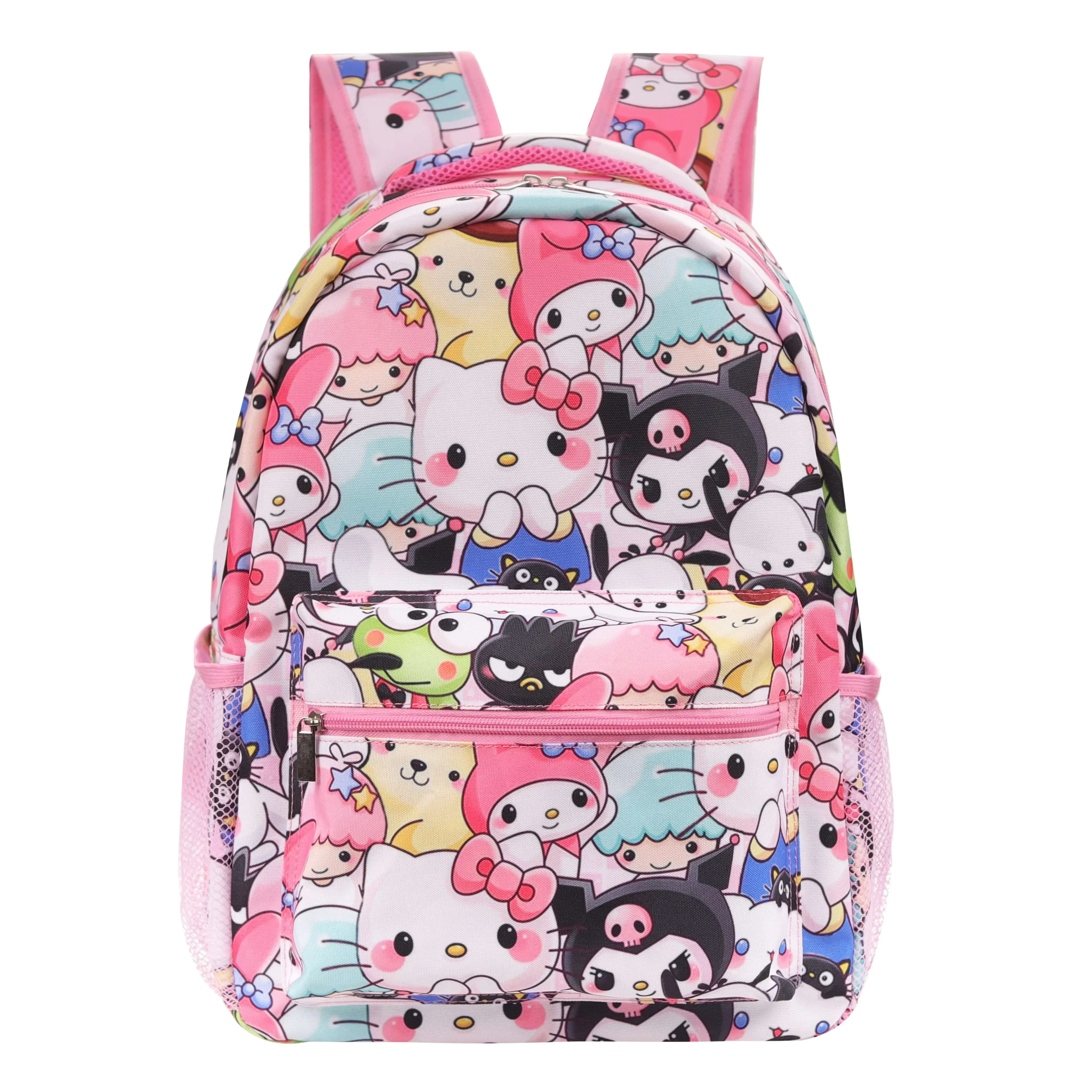 Kawaii Sanrio Cartoon Characters Printed Backpack