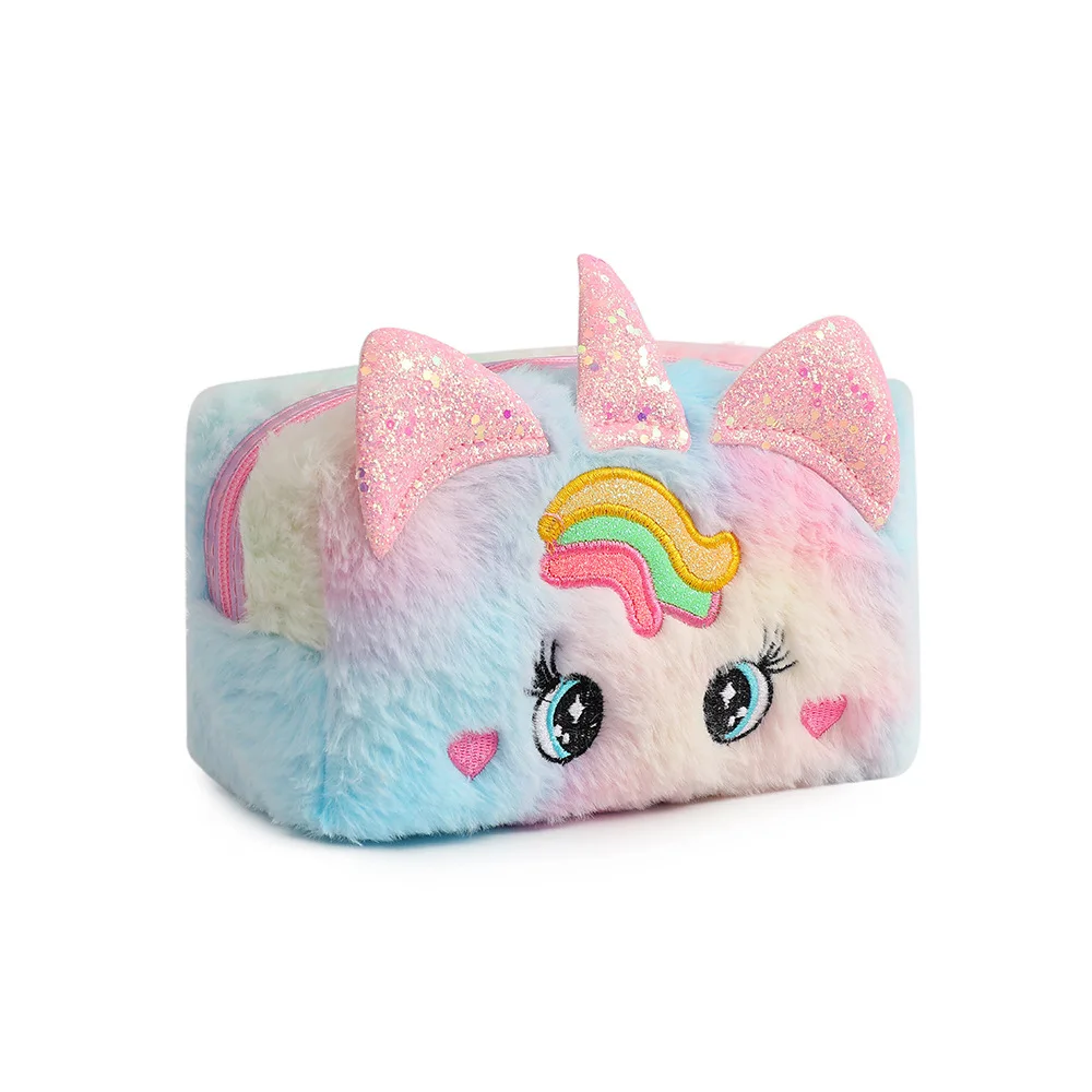 Kawaii Unicorn Plush Pencil Case Kawaii Unicorn Plush Pencil Case