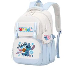 Kawaii Stitch Character Student School Bag With Coin Purse Kawaii Stitch Character Student School Bag With Coin Purse