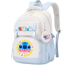 Stitch Kawaii Student Backpack With Purse Stitch Kawaii Student Backpack With Purse