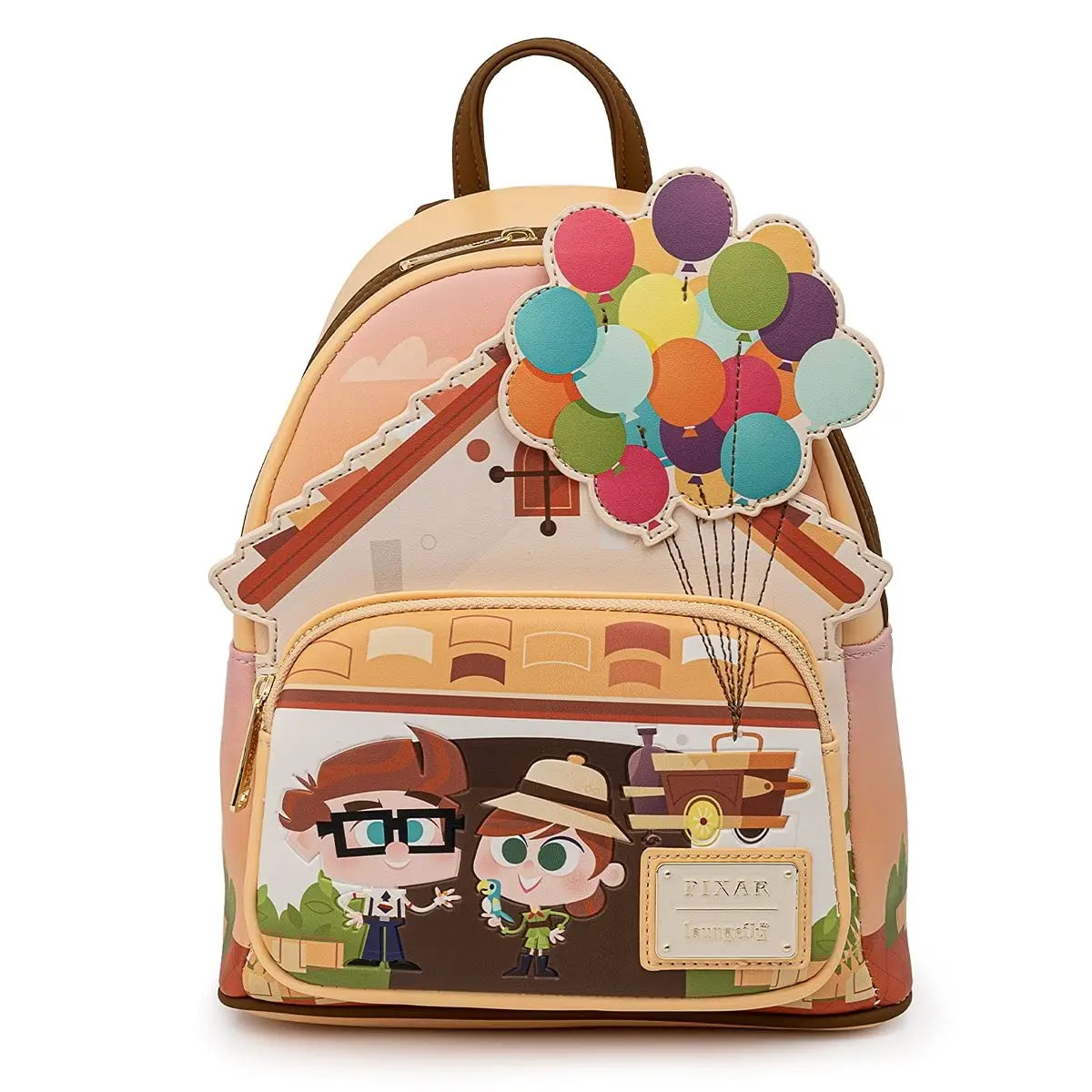 Kawaii Pixar Up Working Buddies Printed Backpack