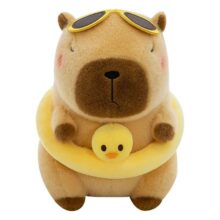 Cartoon Capybara With Chick Kawaii Plush Toy Cartoon Capybara With Chick Kawaii Plush Toy