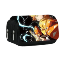 Kawaii Anime Demon Slayer Zenitsu Agatsuma 3D Printed Pencil Case Kawaii Anime Demon Slayer Zenitsu Agatsuma 3D Printed Pencil Case