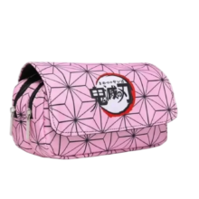 Kawaii Anime Demon Slayer Nezuko Kamado Dress Patten Pencil Case Kawaii Anime Demon Slayer Nezuko Kamado Dress Patten Pencil Case