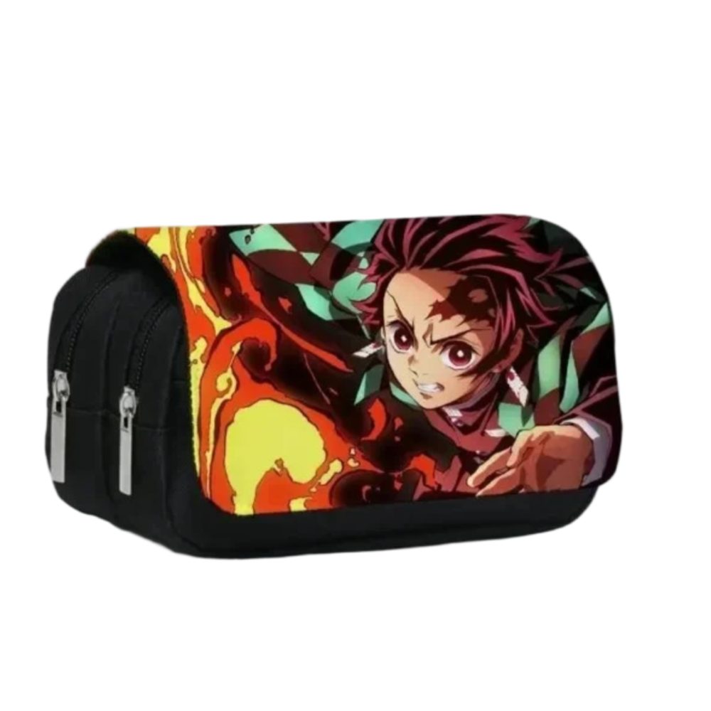 Kawaii Anime Demon Slayer Tanjiro Kamado 3D Pencil Case