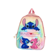 Cartoon Kawaii Stitch And Angel Student Backpack Cartoon Kawaii Stitch And Angel Student Backpack
