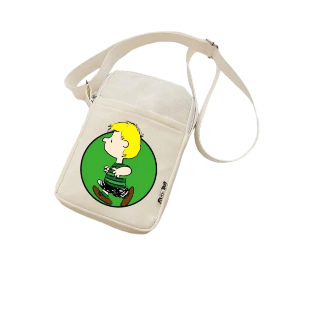 Kawaii Cartoon Snoopy Schroeder Crossbody Bag