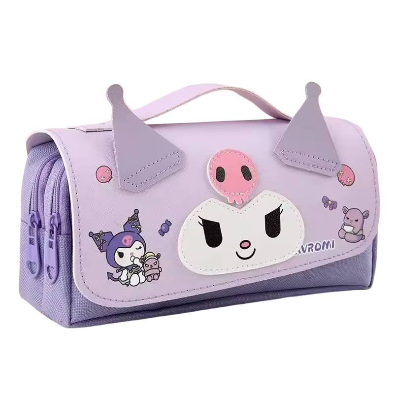 Kuromi Kawaii Sanrio Pencil Case