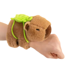 Kawaii Animal Capybara With Tortoise Plush Bracelet Kawaii Animal Capybara With Tortoise Plush Bracelet