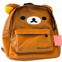 Cartoon Kawaii Rilakkuma Student Nylon School Bag Cartoon Kawaii Rilakkuma Student Nylon School Bag