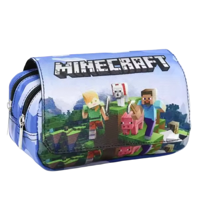 Kawaii Minecraft Character Pencil Case Kawaii Minecraft Character Pencil Case