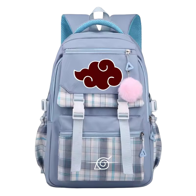 Anime Kawaii Naruto Akatsuki Symbol Backpack