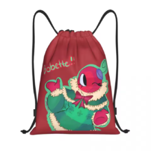 Cartoon Kawaii Dandy’s World Bobette Drawstring Backpack Cartoon Kawaii Dandy's World Bobette Drawstring Backpack