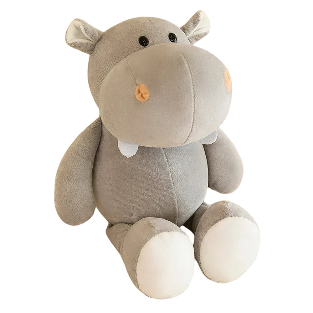 Kawaii Animal Hippo Plush Toy