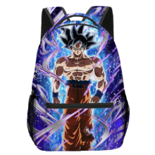 Kawaii Anime Dragon Ball Ultra Instinct Goku Printed Backpack Kawaii Anime Dragon Ball Ultra Instinct Goku Printed Backpack