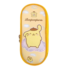Kawaii Sanrio Pompompurin Double Zipper Pencil Case Kawaii Sanrio Pompompurin Double Zipper Pencil Case